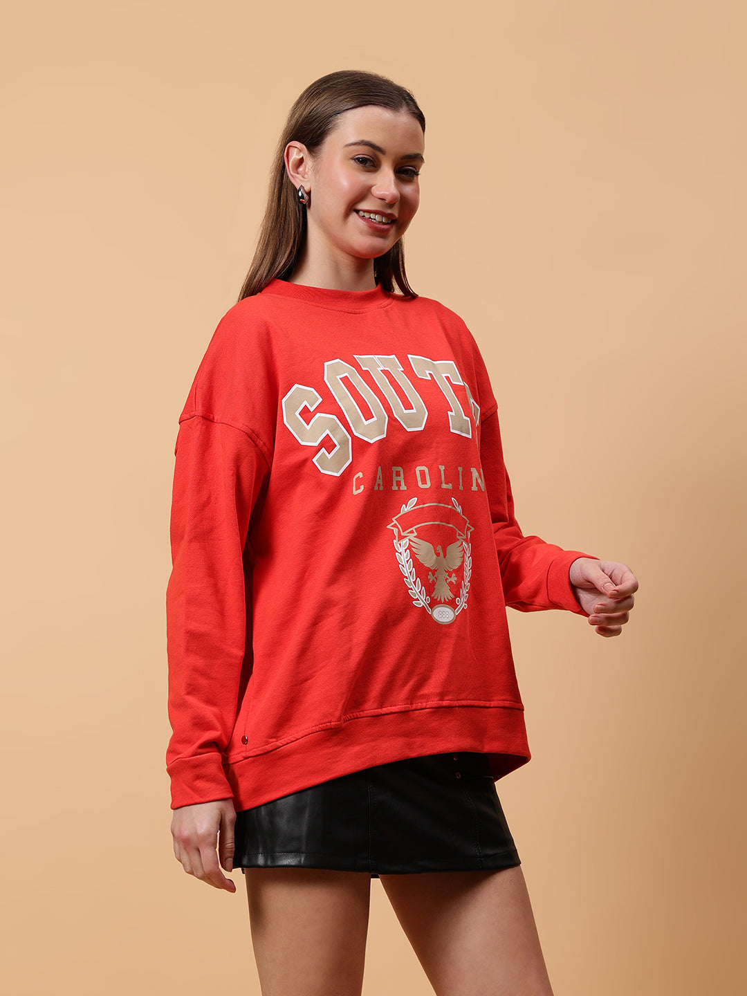 Gaiia Printed Stylish Sweatshirt