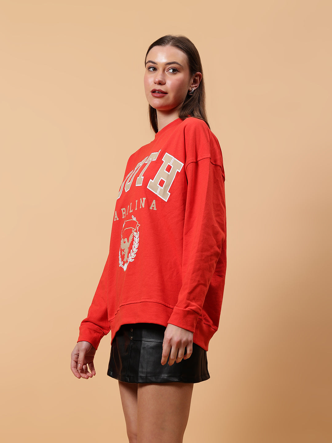 Gaiia Printed Stylish Sweatshirt