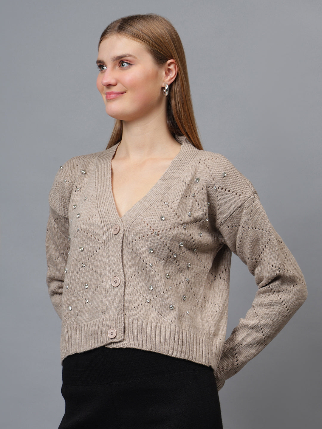 Gaiia Diamond Sweater