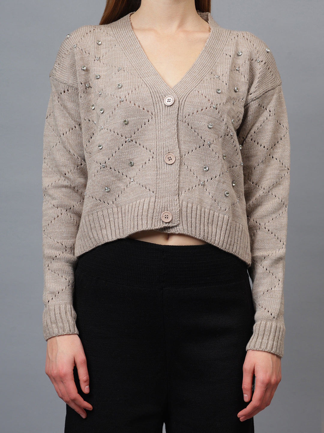 Gaiia Diamond Sweater