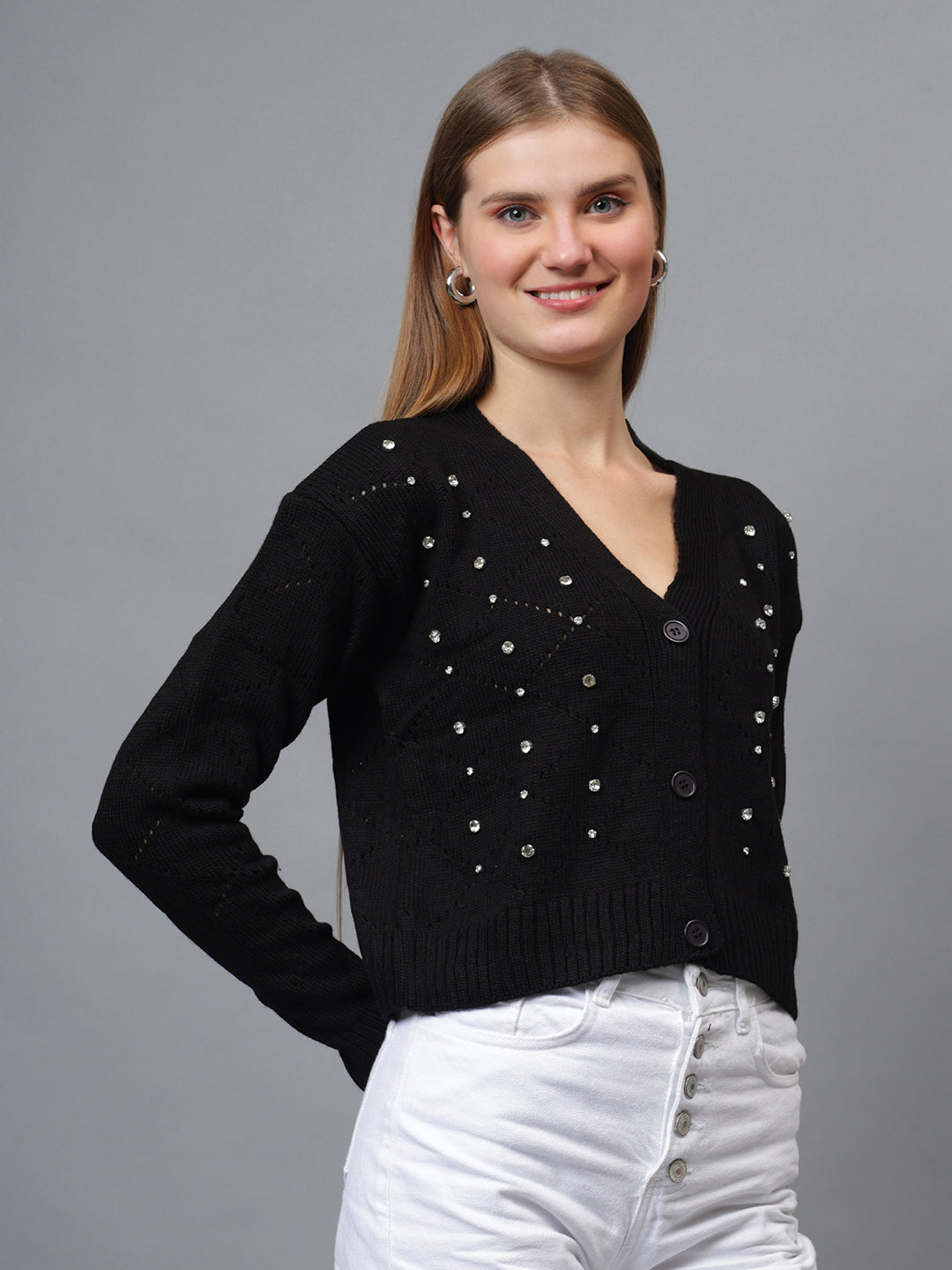 Gaiia Diamond Sweater