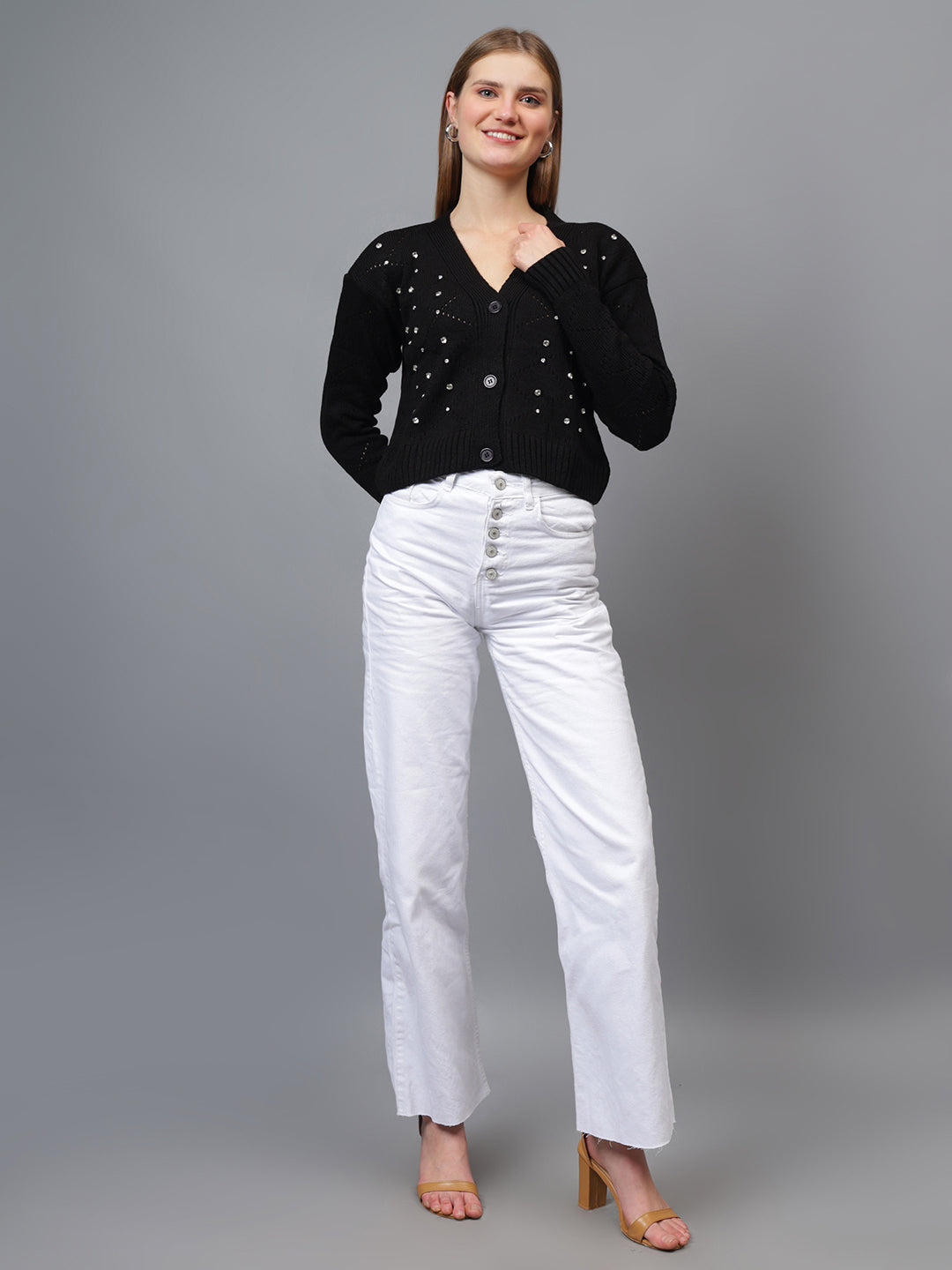 Gaiia Diamond Sweater