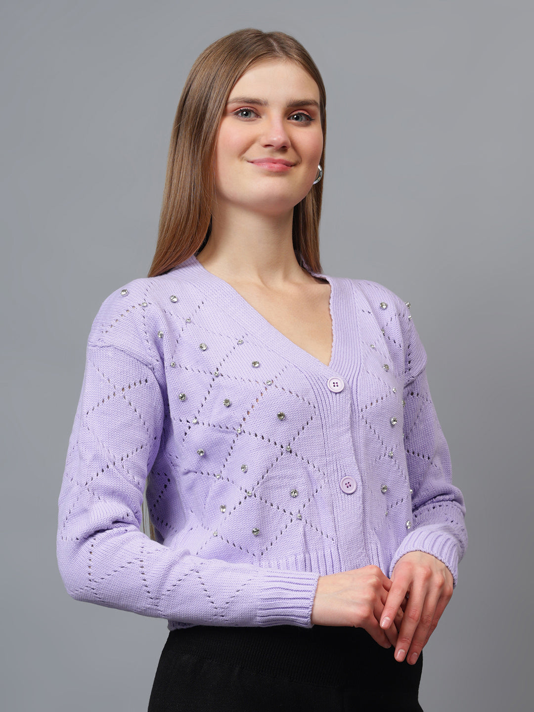 Gaiia Diamond Sweater