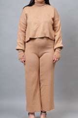 Solid Woollen Co-Ord Set