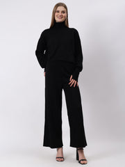 Solid Woollen Co-Ord Set
