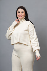 Solid Woollen Co-Ord Set