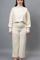 Solid Woollen Co-Ord Set