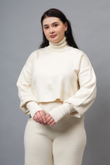 Solid Woollen Co-Ord Set
