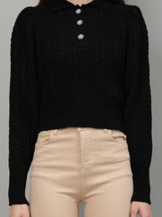 Puff Sleeves Sweater