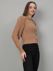 Puff Sleeves Sweater