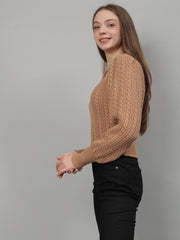 Puff Sleeves Sweater