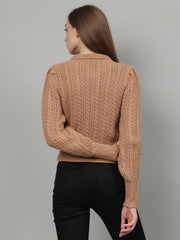 Puff Sleeves Sweater