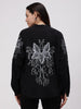 Women's Sequined Embroidered Shrug