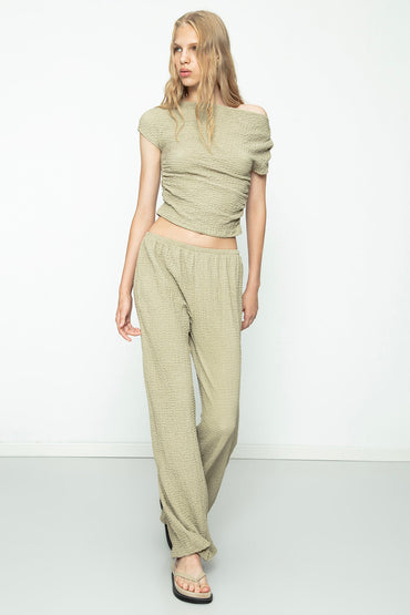 Gaiia Texture Breezy Elegance Set - Olive