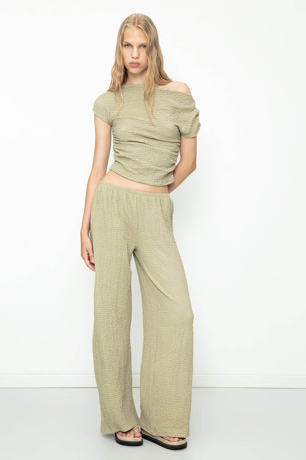 Gaiia Texture Breezy Elegance Set - Olive