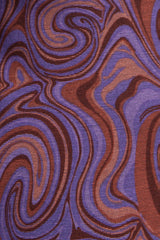 Gaiia Open Back Mini Dress - Purple