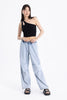 Women Blue Wide Leg Jeans