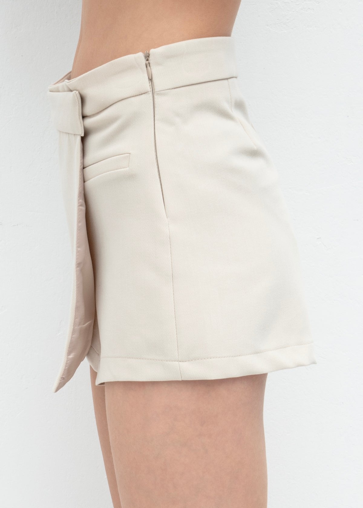 Gaiia Asymmetrical Mini Skorts