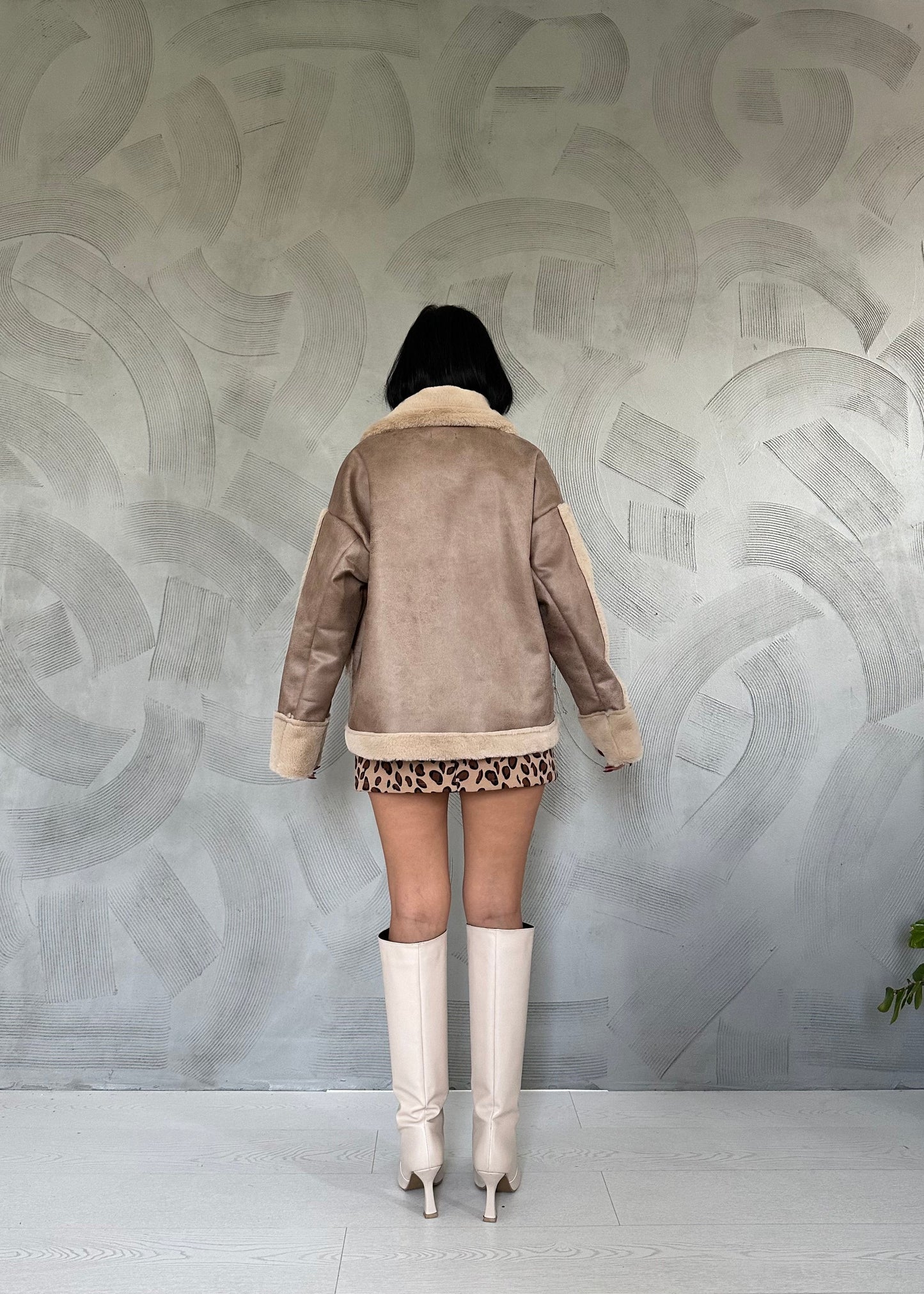 Gaiia Vintage Shearling Jacket