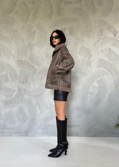Gaiia Vintage Shearling Jacket