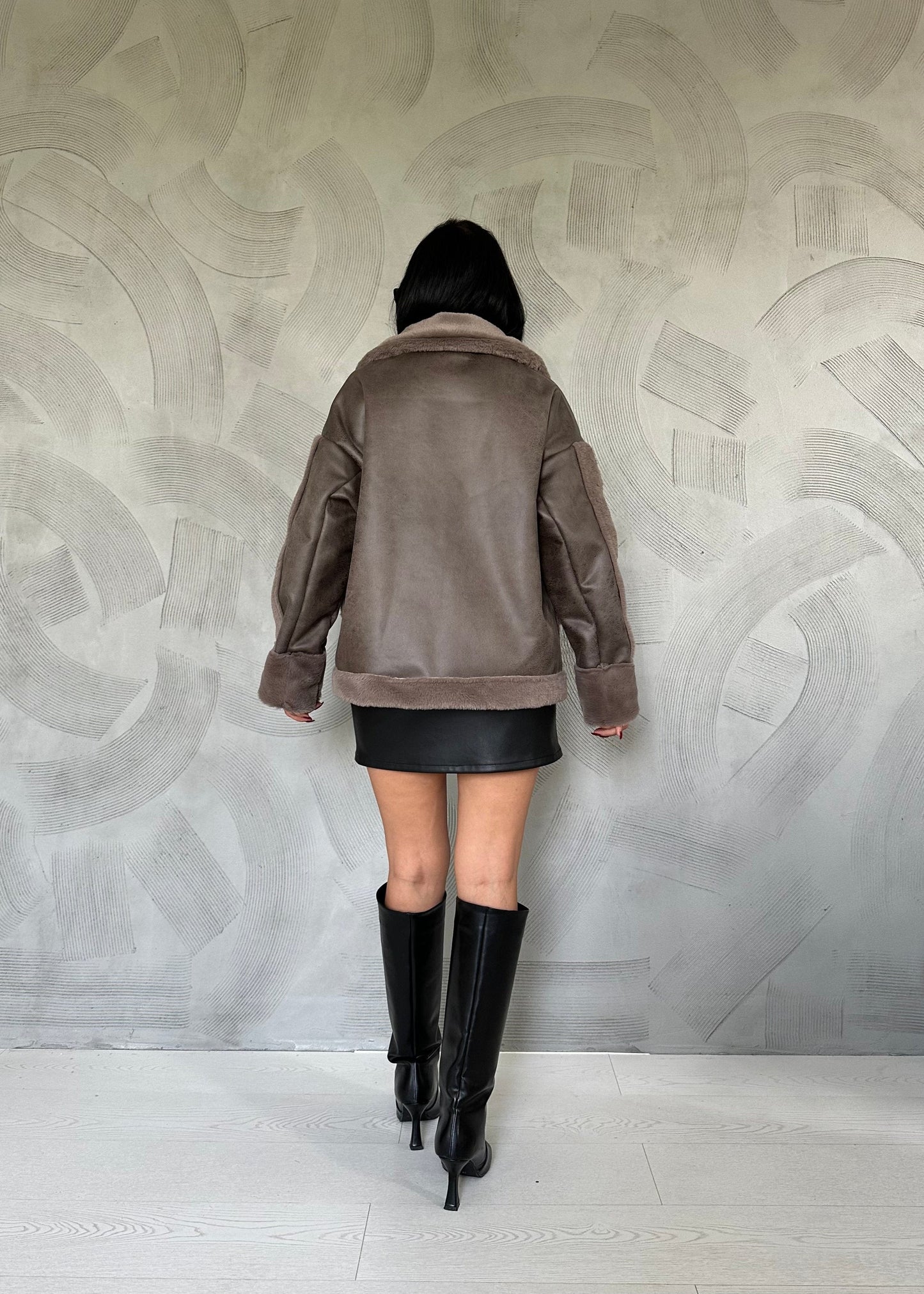 Gaiia Vintage Shearling Jacket