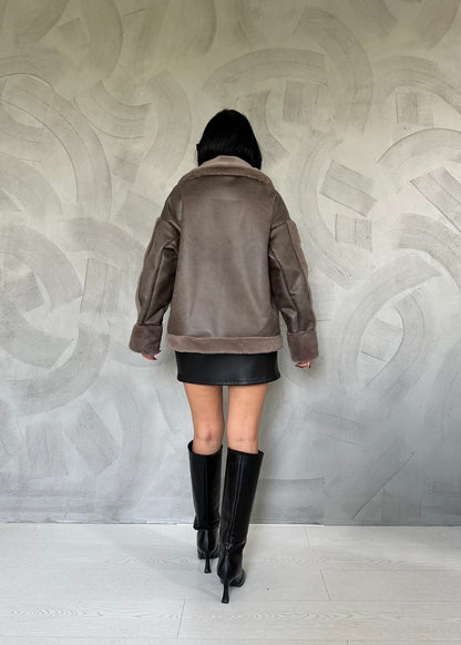 Gaiia Vintage Shearling Jacket