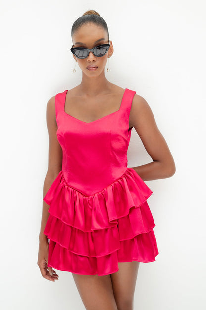 Gaiia Chic And Elegant Mini Dress