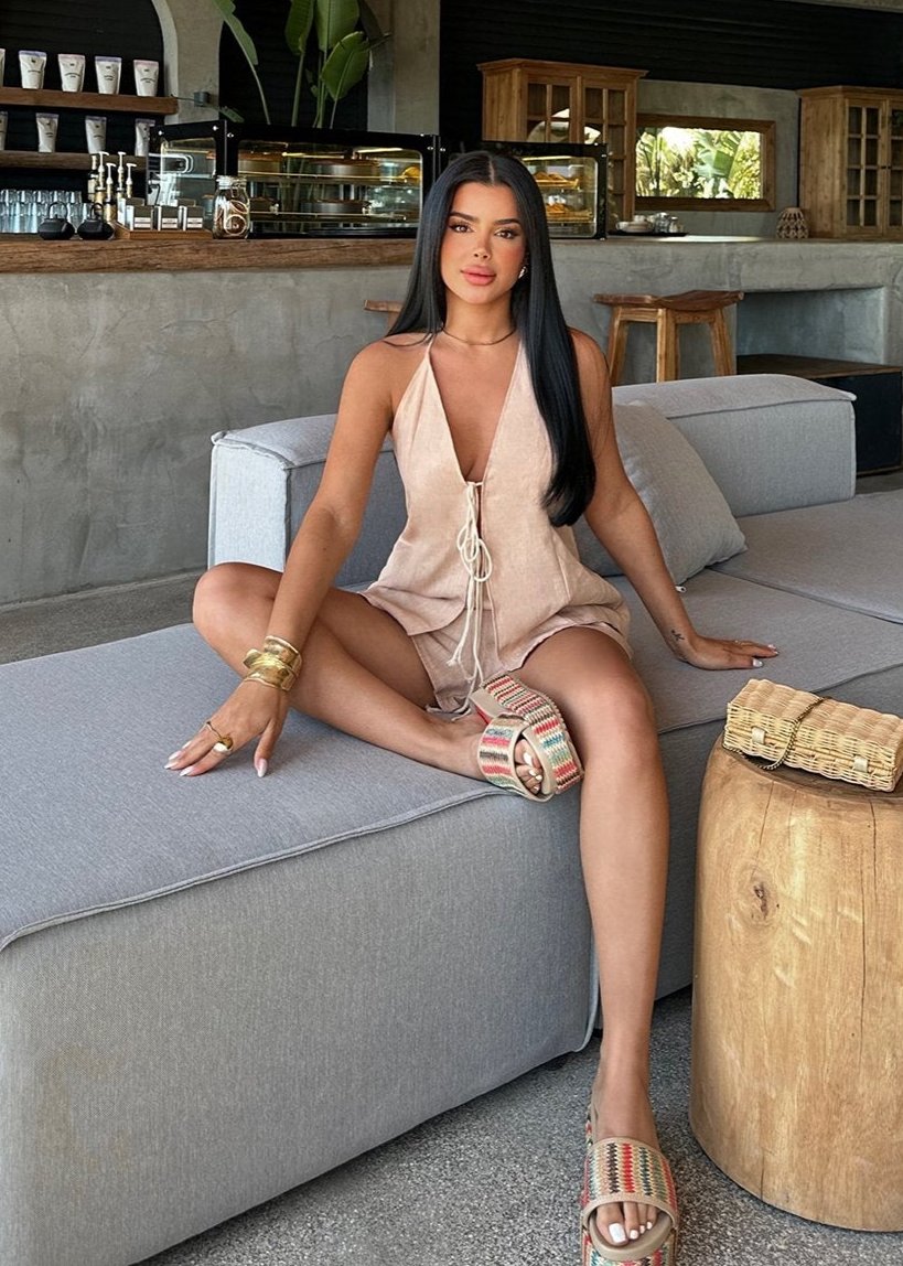 Gaiia Candida Linen Co-Ord Set