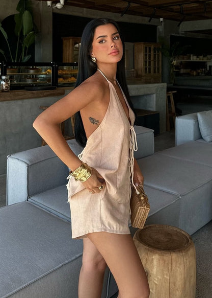 Gaiia Candida Linen Co-Ord Set