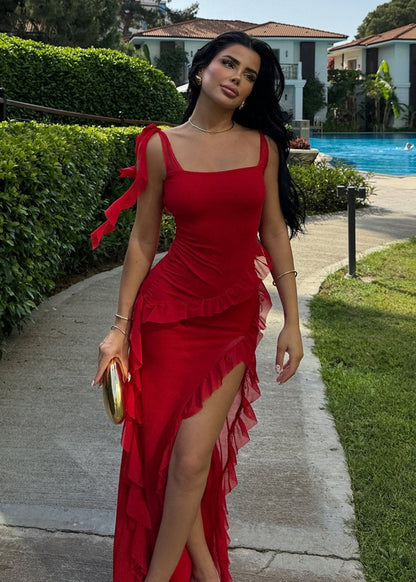 Gaiia Astrid Slit Long Dress