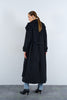 Oversized Belted Pocket Winter Coat