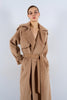 Oversized Belted Pocket Winter Coat