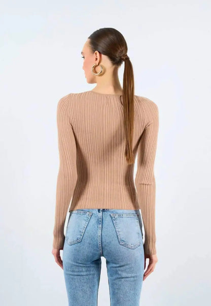 Gaiia Asymmetrical Collar Blouse