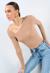 Gaiia Asymmetrical Collar Blouse