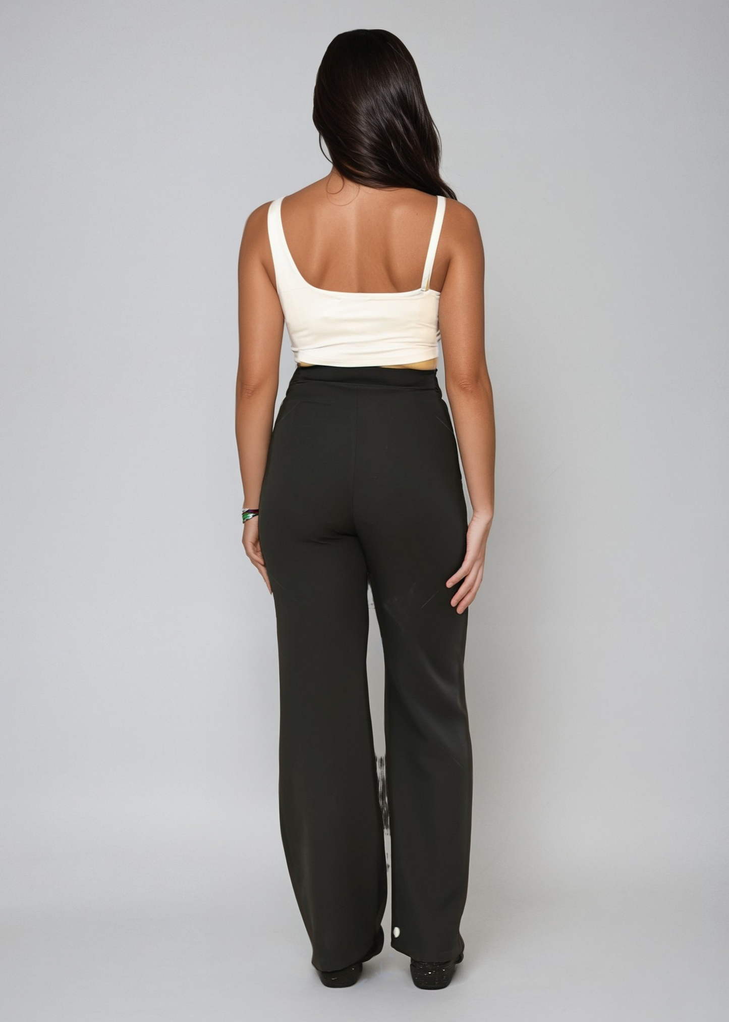Gaiia Women-Relaxed-Fit-Pants-With-Elasticated-Waist