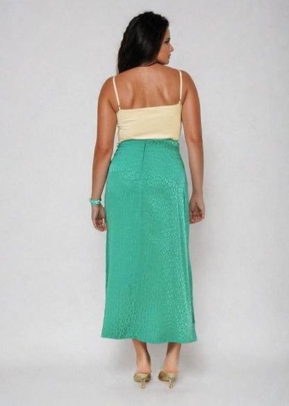 Gaiia Printed Long Skirt