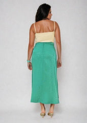 Gaiia Printed Long Skirt