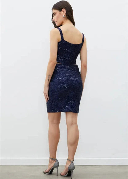 Gaiia Blingy Sequin Top