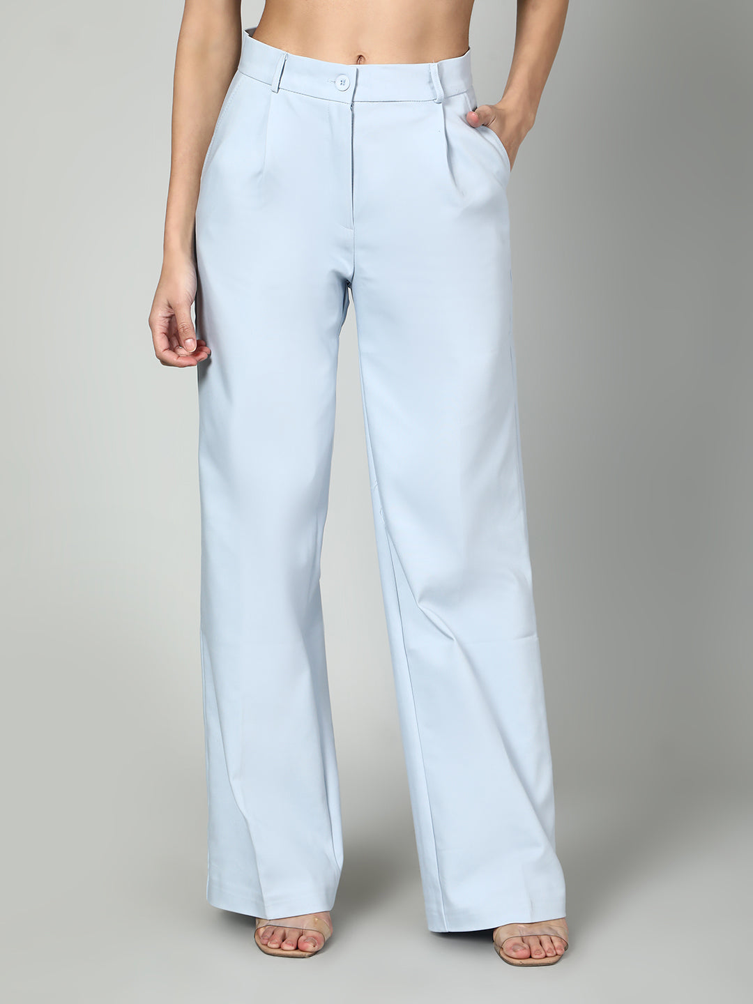 Gaiia Sleevless Blazer And Trouser Set