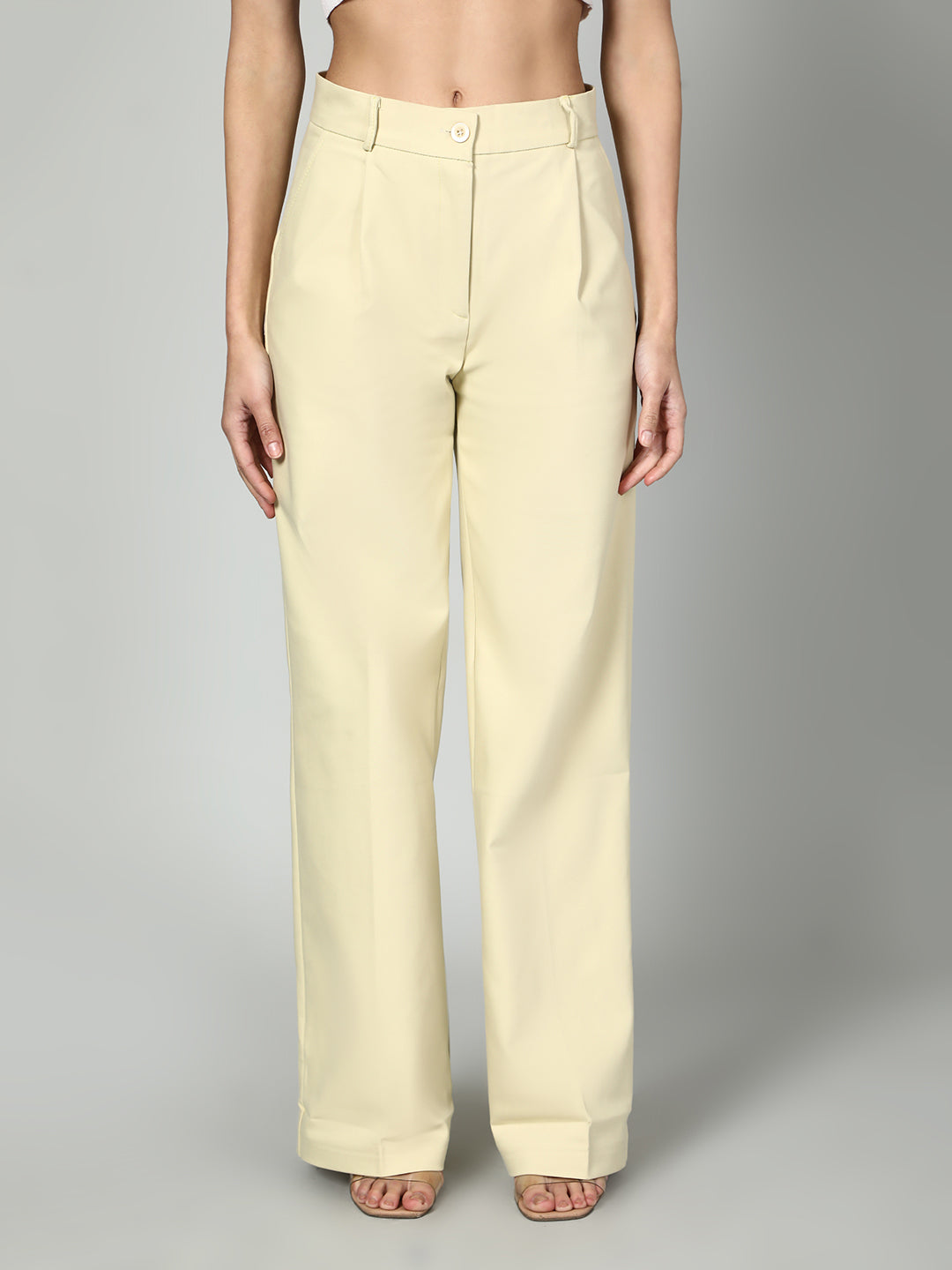 Gaiia Sleevless Blazer And Trouser Set