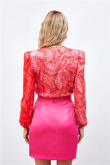 Gaiia Women Printed Bodysuit