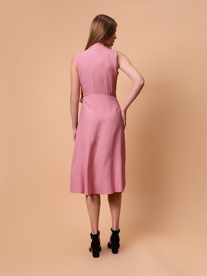 Gaiia Sleeveless Wrap Around Dress