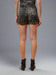 Leopard Print Skorts