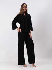 Gaiia Waffle Self Design Co-Ord Set