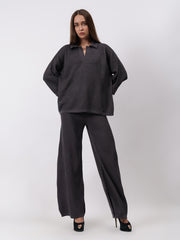 Gaiia Waffle Self Design Co-Ord Set