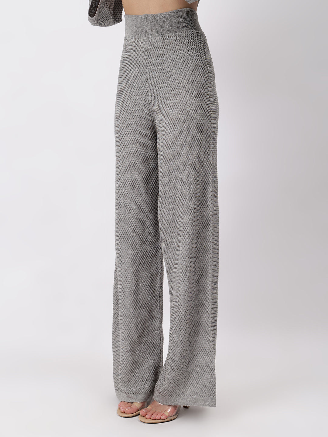 Gaiia Waffle Self Design Co-Ord Set