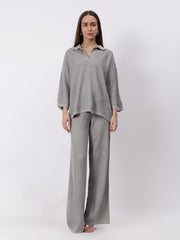 Gaiia Waffle Self Design Co-Ord Set