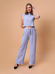 Gaiia Sleeveless Solid Color Co-Ord Set