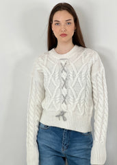Gaiia Handmade Embroidered Knitwear Sweater