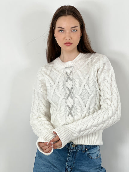 Handmade Embroidered Knitwear Sweater